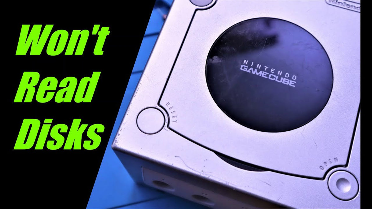 GameCube laser repair — optical drive and laser assembly service